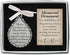 Cathedral Art (Abbey & CA Gift Tear-Shaped Memorial Ornament, One Size, Silver,Christmas...