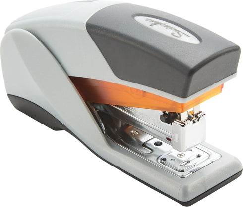 Swingline Stapler, Desktop Stapler, Compact Size, 25 Sheet Capacity, Optima 25 Reduced Effort, Orange/Gray (66412)...