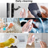 Qianyu 2 Pack Fine Mist Spray Bottles Clear Plastic Empty Refillable Mini Hand Spritzer for Travel Cleaning Gardening Skin Care Makeup Lotion Atom...