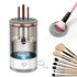 Electric Makeup Brush Cleaner Machine,Easy Premium Cosmetic Brush Cleaner Professional Automatic Spinning Make up Brush Cleaning Tool Cleanser Mac...
