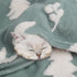 BORITAR 3D Fox Baby Blanket for Boys Girls Jacquard Fleece Fuzzy Toddler Nursery Blanket Soft Warm Cozy Blanket with 3D Animal Design for Infant o...