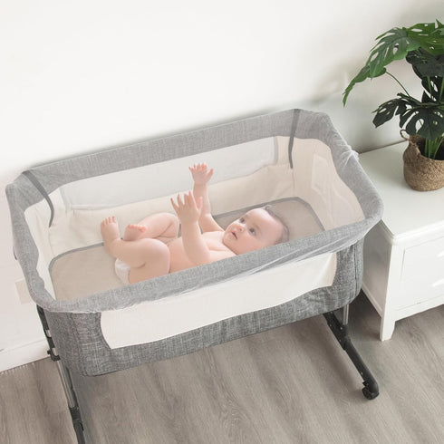 2 Pack Baby Mosquito Net for Stroller, Playard & Bassinet, Reusable Bug Net for Cradles, Carrier, Pack and Plays and Portable Mini Crib, Baby Play...
