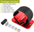 MUQZI Bicycle Rear Wheel Rack Mount Car Carrier Holder Installation for Road Mountain Bike Safe Transportation, Red...