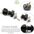 Panglong Starter Switch,Club Car DS Electric Golf Cart 1996-Up Ignition Key Switch, 36 Or 48 Volts,Suit 101826201...