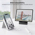 SAIJI Adjustable Tablet Stand Holder Portable Foldable Desktop Stand Dock Compatible for iPad, iPhone, Nintendo Switch, Samsung Galaxy and Kindle ...