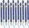 12 Pcs Blue Ink Ballpoint Pen with Stylus Tip, 1.0 mm Metal Pen Stylus Pen for Touch Screens, 2 in 1 Thank You Pen Gift for Friends, Colleagues, C...