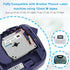 5P M-K231 M Tape MK231-731 12mm 1/2 Compatible with Brother M Label Tape 12mm 0.47 White/Color Label Maker M Tape Compatible with Brother PT-80 PT...