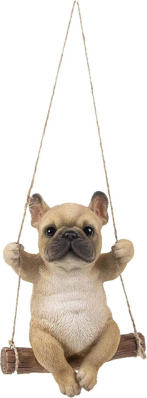 Hi-Line Gift 87704-K French Bulldog On Swing...