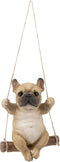 Hi-Line Gift 87704-K French Bulldog On Swing...