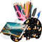 Animal Elephant Pen Pencil Holder Cute Phone Stand Office Accessories Desk Organizer Multifunctional Stationery Box Makeup Storage Presents Decora...