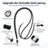 Phone Lanyard, 2× Patches, 1× Polyester Adjustable Strap, Adjustable and Removable Universal Cell Phone Multifunctional Patch Lanyards Compatible ...