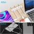 Cord/Cable Organizer White Cord Holder, Wire Organizer USB Cable Management Cord Keeper, 3 Packs Cable Clips for Car Home and Office (7, 5, 3 Slot...