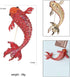 Red Koi Fish Carp Crystal Brooches Cute Enamel Rhinestone Ocean Animal Lapel Brooch Pins Fashion Jewelry for Womens Girls Gift...