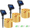 kolpop Solar Fairy Lights for Outside Waterproof, 3 Pack 96FT 240LED Solar Powered String Light Outdoor, 8 Modes Copper Wire Solar Twinkle Lightin...