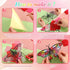 Yeaqee 24 Pack Butterfly Craft DIY Butterflies Suncatcher Paper Crafts Summer Crafts Butterfly Suncatcher Kits Classroom Arts and Crafts Party Fav...