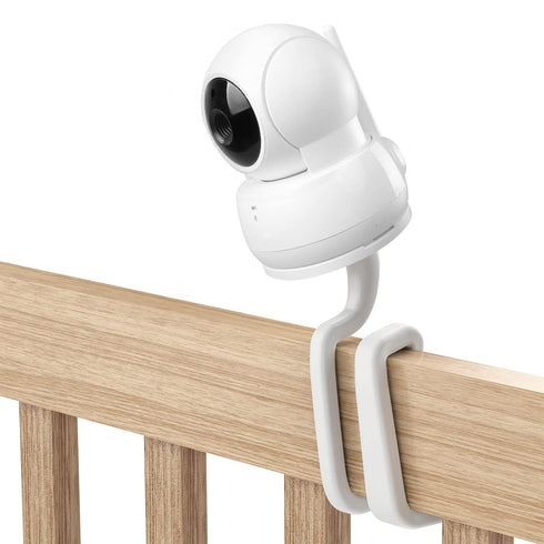 Flexible Twist Mount Compatible with VTech VM923/924 Baby Monitor without Tools or Wall Damage - White (Flexible Mount)...