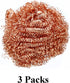 Portable Solder Iron Tip Cleaners Metal Base Holder Station Cleaning Ball with 3 Soldering Cleaning Wire Soft Coiled Copper for Cleaning Soldering...