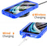 Cozycase Waterproof iPhone SE3/SE2/7/8 Case - Shockproof Full Body Protection with Built-in Screen Protector (Blue)......