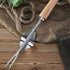 1pc Wood Handle Stainless Steel Garden Weeder, Hand Weeding Removal Cutter Puller Tools, Multifunction Weeder Transplant...