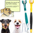 7 Pieces Dog Teeth Cleaning Kit Includes Dental Tooth Scaler and Scraper Stainless Steel Tarter Remover Scraper 3 Head Dog Toothbrush and Silicone...