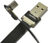 Black FFC USB C FPV Flat Slim Thin Ribbon FPC Cable USB Type-C 90 Degree to Standard USB A for sync and Charging (40CM)...