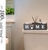 Bathroom Decor Box Toilet Paper Storage Box Bathroom Wood Tank with Home Sign Rustic Paper Holder Box Decor for Farmhouse Home Kitchen Bathroom Co...