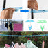Clotheslines 2 Pack Clothesline Clothes with 24 Pcs Clips Drying Rope Portable Windproof for Travel Indoor Outdoor Laundry Clothes Line Hanger Cam...