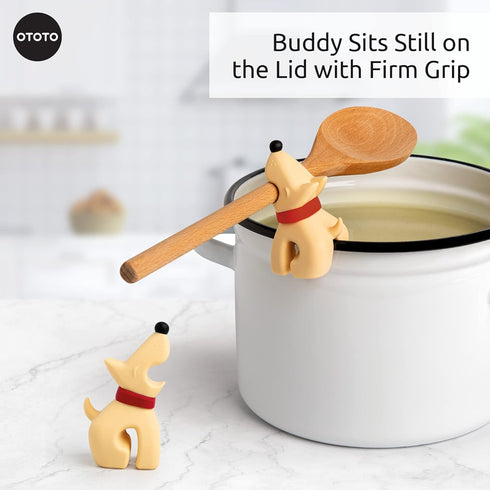 Funny Spoon Holder by OTOTO - Spoon Rest for Stove Top - Cooking Gadgets, Cooking Gifts, Cool Kitchen Gadgets, Cool Gifts, Cute Kitchen Accessorie...