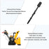 Snow Thrower Chute Clearing Tool for MTD OEM-731-2643,Cub Cadet 931-2643, Craftsman Clean Out Tool...