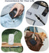 Portable Watch Charger for iPhone 15?5000mAh Travel Wireless Power Bank with USB-C Cable - Keychain Charger Compatible with Apple iwatch 9/8/7/6/5...