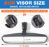 Interior Rear View Rearview Mirror Car Front Mirror Indoor Reflector Anti-glare Fit For Nissan Rogue Altima NV1500 NV2500 NV3500 Frontier Cefiro T...