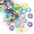 BAOLI 200PCS Cotton Baby Hair Ties, Mini Seamless Toddler Hair Bands, Soft Hair Elastics Ponytail Holders for Kids Toddlers Girls, 1 Inch in Diame...