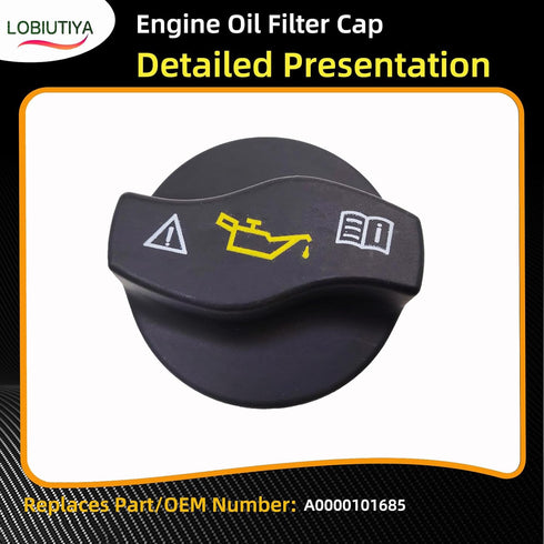 A0000101685 Engine Oil Fill Cap Compatible with Mercedes-Benz 1997-2017 A-Class B-Class C-Class E-Class GLK-Class GLE CLA OE#A0000101685...