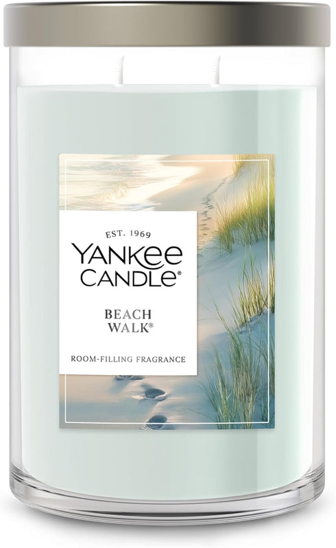 Yankee Candle Large Tumbler Scented Candle with up to 80 Hour Burn Time, Premium Plant Wax Blend for Consistent Burn, 20 oz Tumbler Candle with Ro...