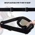 Motocross Goggles - Anti UV, Windproof, Dustproof, Anti Fog, Anti-Scratch Glasses for ATV, Off Road, MX, Ski - White Frame + Color Lens...