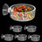 Aquarium Shrimp Feeder Dish with Suction Glass Fish Tank Feeding Bowls, Round Clear Dishes Tray, Non-Toxic, Safe, Dense, Smooth, Long-Term Use, 6 ...
