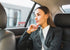 10-Pack Double Sided 3.5"x2.5" - Notice Vehicle is Equipped with Audio and Video Recording Devices Consent by Entering Car Sticker-Vinyl Decal, UV...