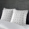INK+IVY Pillow Euro Sham, 26"x26", Bow-tie White...