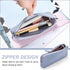 Etercycle Large Travel Silicone Makeup Brush Holder, Washable Silicone Make Up Bag, Portable Cosmetic Brushes Holder, Soft Makeup Tools Organizer ...