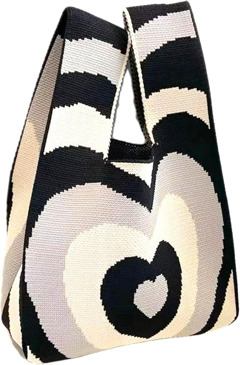 Women's Wrist Handbag Wristlet Handbag Sleeve Knot Pouch Portable Purse Tote Gift Bag Cute Pattern...