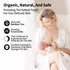 Organic Bamboo Nursing Breast Pads - 10-Pack Reusable Non-Slip Nipple Pads for Breastfeeding New Moms Postpartum Essentials (5.5inch) with Washing...