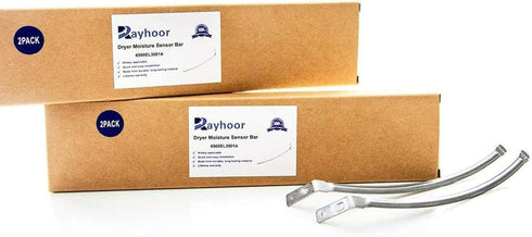 (2 Pack) Rayhoor 6500EL3001A Dryer Moisture Sensor Bar Replacement Part Fit for LG Kenmore - Replaces PD00001914, 1268224, AP4445128, EAP3529161