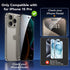BENKS Compatible with iPhone 15 Pro Privacy Screen Protector Anti Spy Protection, 9H Premium Tempered Glass with Easy Installation Frame, Anti-Scr...