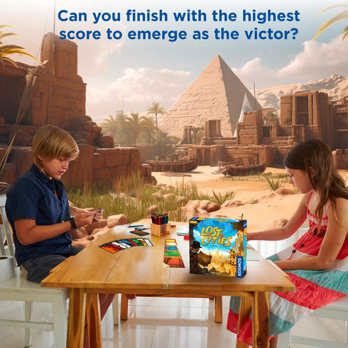 Lost Cities Card Game - with 6th Expedition...