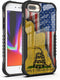Compatible with iPhone 8 Plus/7 Plus Case, Don't Tread On Me American Us Flag Retro PC Backplane Protection+Soft Silicone TPU Shock Fall Preventio...