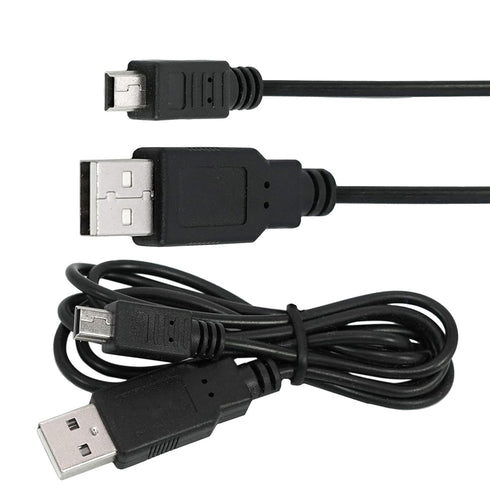 SaiTech IT USB 2.0 A to Mini 5 pin B Cable for External HDDS/Camera/Card Readers/MP3 Player-Black (10 Pack 3 Feet)...