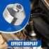 Pack-1 Car Filter Wrench, Oil Pan Removal Tool, 1.25 Inches Socket Wrench, Automotive Repair Part Kit, Compatible with Ecotec, TDI, VW, GM, Audi, ...
