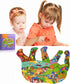 Jigsaw Puzzles for Kids Ages 4-8, 8-10, 10 and Adults 200 Pieces Puzzles Elephant Animal Shaped for Boys and Girls Valentines Day Easter Birthday ...