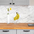Blue Donuts Modern Banana Hanger - Chrome Banana Stand for Kitchen Countertop...