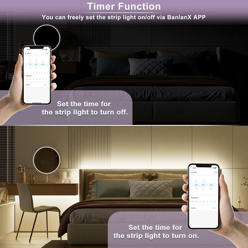WiFi+Bluetooth Music LED Smart Controller SP530E,12-in-1 PWM+SPI LED Controller/Dimmer,Work with Alexa/Google/BanlanX,for All Types LED Strip Ligh...